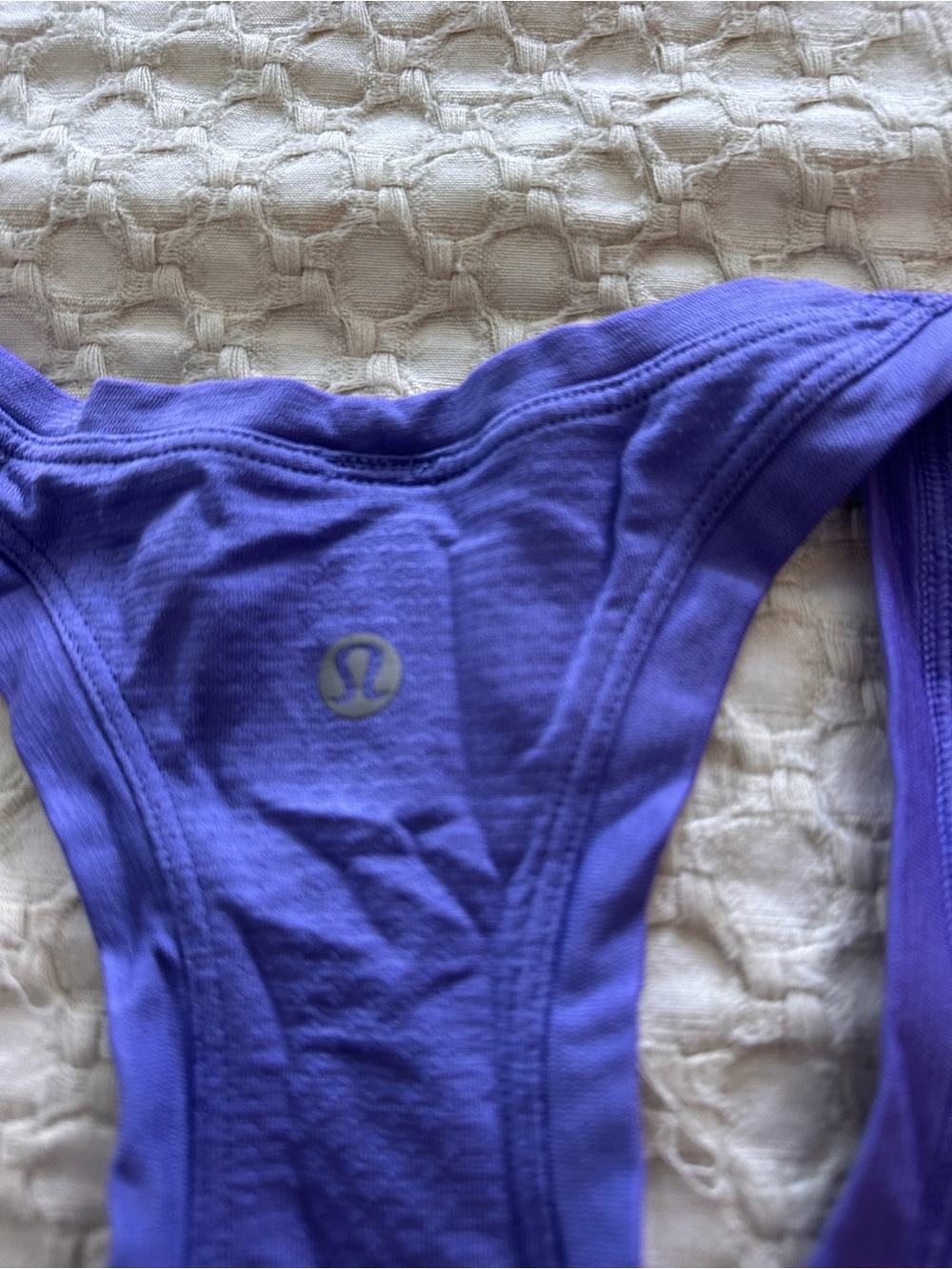 lululemon athletica Deep Purple Racerback Tank Top - Picture 3 of 4